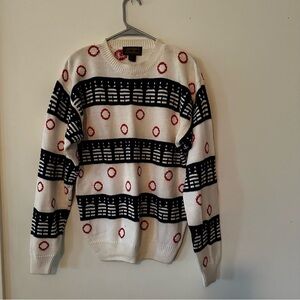 Vintage | Eddie Bauer Cotton Fairisle big Lebowski Sweater (binBBB)